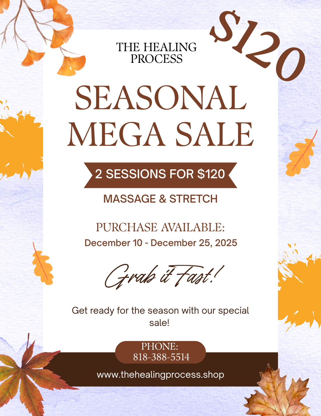 Seasonal Mega Sale